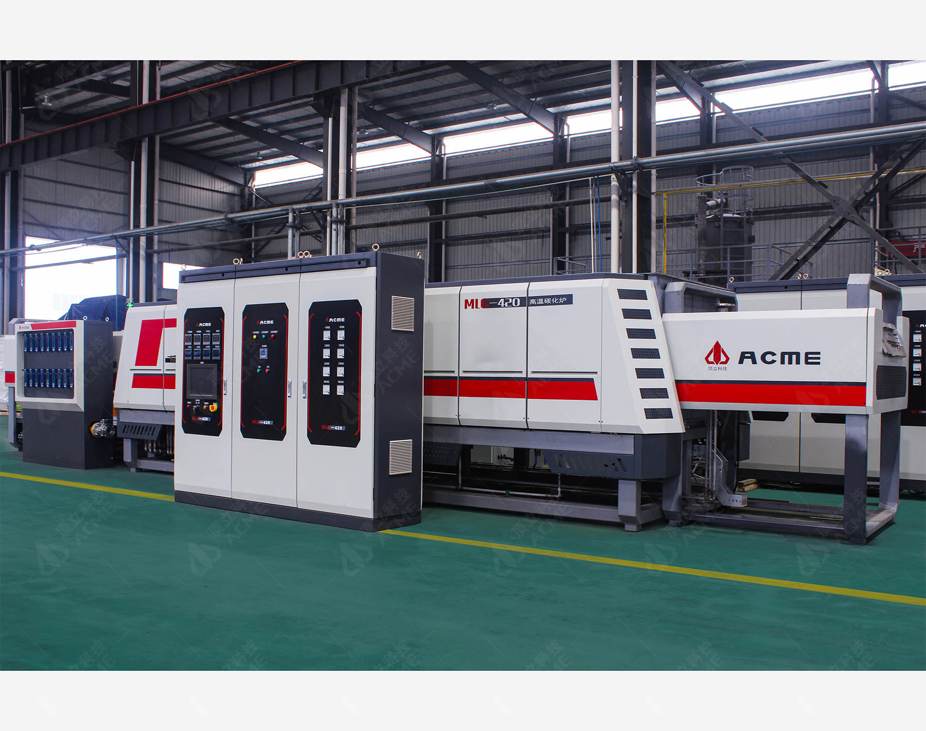 連續式碳化/石墨化/活化爐	