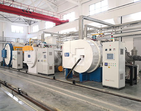 真空熱處理數字化生產線